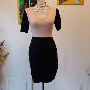 NWT Tan and black dress by Forever21.